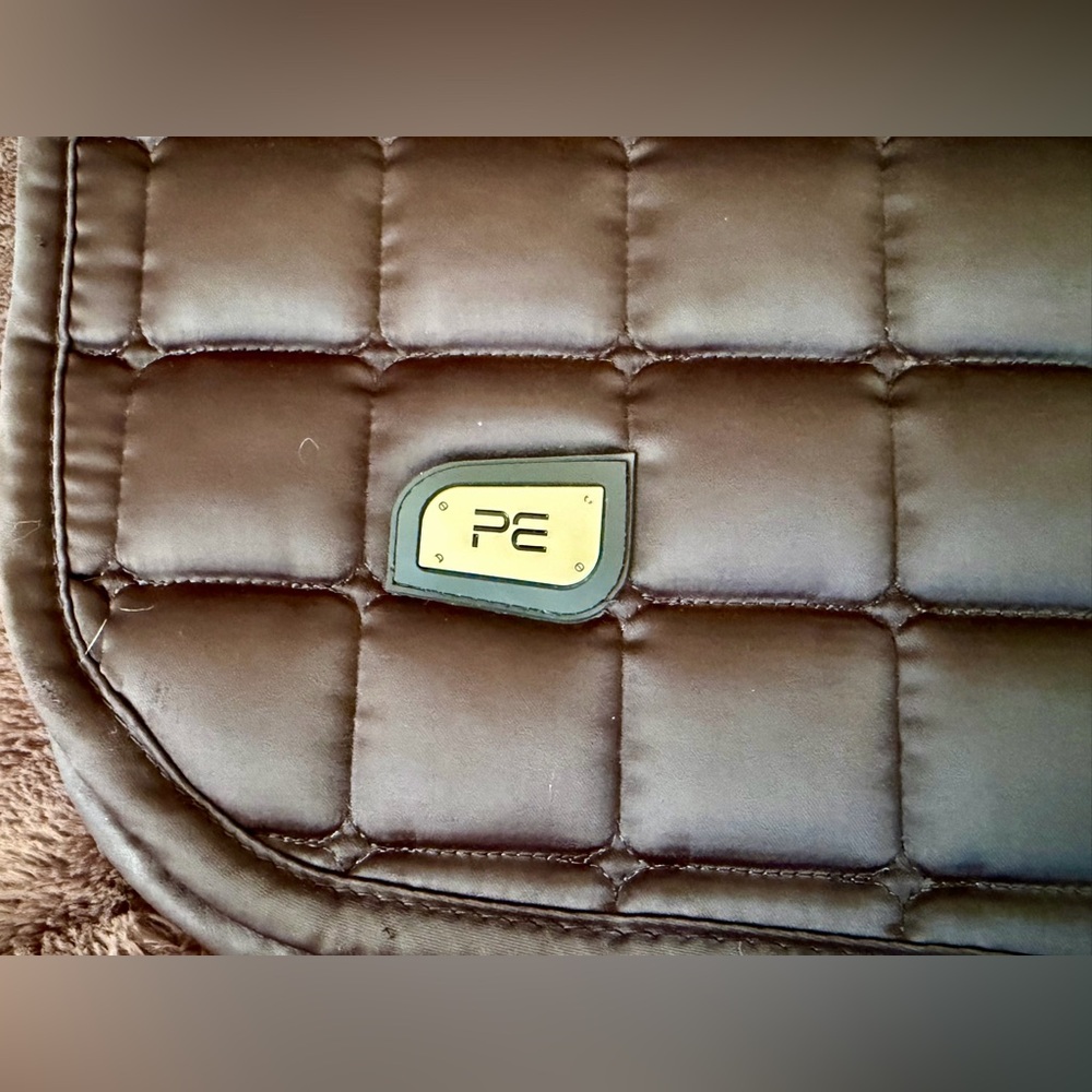 Premier Equine Capella Signature Dressage saddle pad Black comes w/original bag - Picture 8 of 14